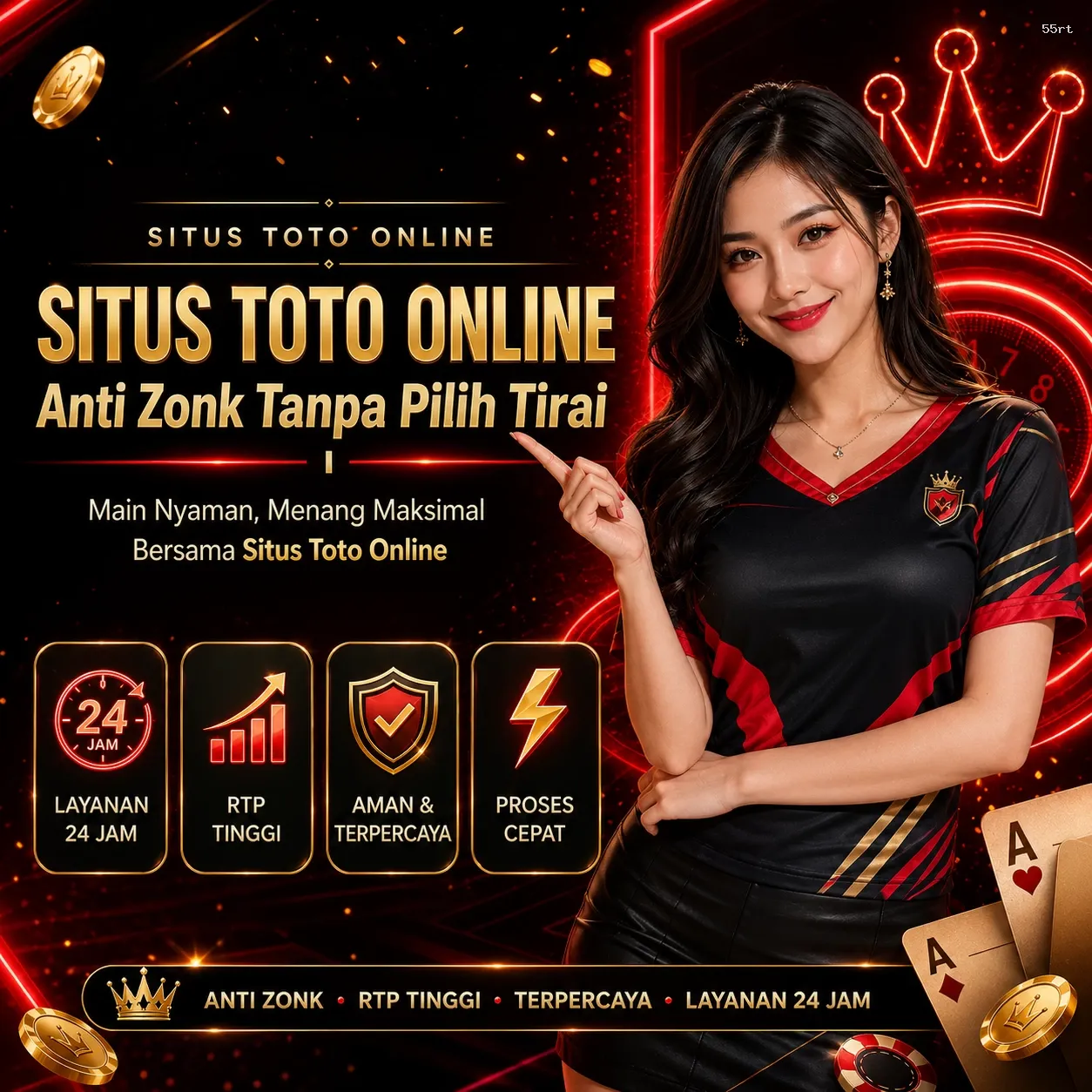 Keberagaman Permainan di 55rt untuk Para Gamer